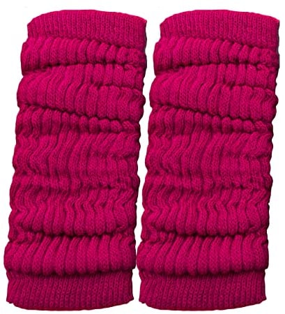 Toocool – Jambières pour Femmes et pour Filles, Idéales pour la Danse, Jambières pour Bébés à la Mode et Chaudes, Guetres Filles et Dames LO-LW01 [Taille unique, Fuxia]