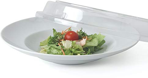 Holst Porzellan PB 27 FA5 Juego de Platos hondos de Porcelana (26 cm, con Tapa Transparente)