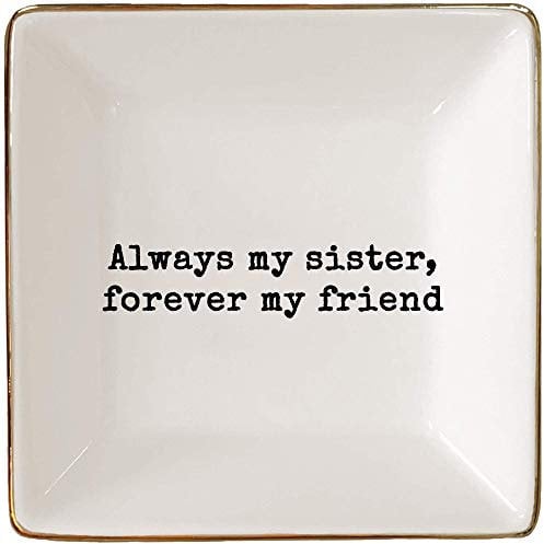 Simply Charmed Schmuck-Ringhalter für Schwester, elegantes Schmuckkästchen