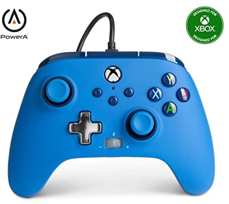 Controller cablato avanzato per PowerA Xbox – Blu