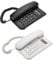 Universal Corded Phone Desktop Wall Mount Wired Telephone DTMF/FSK Mode Corded Phone with Speakerphone and Caller ID/Call Waiting for Home Office Hotel