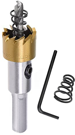 SagaSave 18 MM Fresa per fori in carburo ad alta velocità, per metallo, acciaio inossidabile, rame, ferro