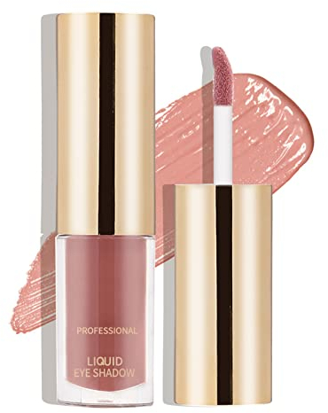 Boobeen Ombretto liquido opaco, ombretto liquido impermeabile a lunga durata, ombretto in crema opaco e vellutato, ombretto neutro nudo