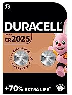 2X Duracell CR 2025 (1 Blister Da 2 Batterie) 2 pile (CR 2025)