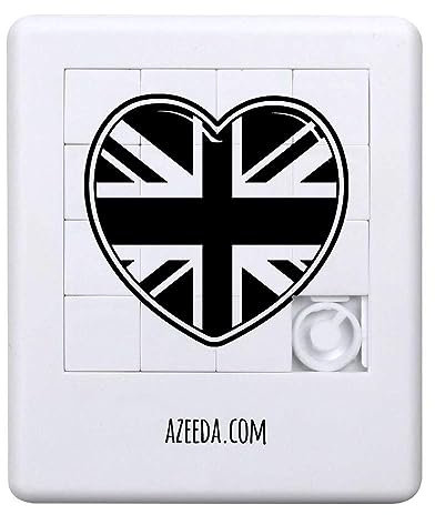 'United Kingdom Heart' Sliding Puzzle (PZ00025269)