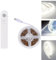 ieron Bewegungsmelder LED Streifen Lichter, 3M Batterie mit Schalter, Selbstklebend, Schneidbar, Wasserdicht, Dimmbar LED Band für Unterschrank Küche Schlafzimmer (Kaltweiß)