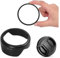 EW73C Cappuccio reversibile for paraluce 67mm Filtro UV, for obiettivo For Canon EF-S 10-18mm F/4.5-5.6 Is STM EOS 90D 80D 6D 5D For Mark IV III II 3 2