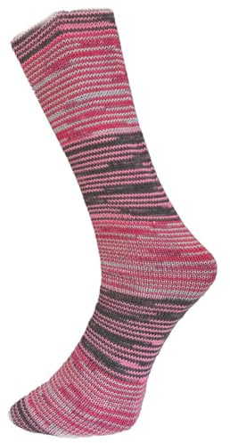Ferner LUNGAUER 4-fach Sockenwolle mit Seide 100 g 420 m, Farbe:725-24