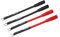 y to Banana Female adapterr, 4mm Banana to Spades Speaker Adapter Connectors Plugs Spade Fork opening-4Pack 3 inches
