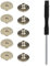 10pcs M2*3 Laptop LCD Hinge Screws for Acer Nitro 5 AN515-55 AN515-44/ Aspire A315-24 A315-42 A315-56 A315-54K A315-54 A315-42G A515-43 A515-52,Screen Hinge Screws to Back Cover&Phillips Screwdriver