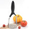Presse-purée en acier inoxydable - Presse-purée - Passe au lave-vaisselle - Purée de pommes de terre crémeuse (27,5 x 9,4 cm)