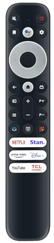 Replacement-Remote-Control-for-TCL-Android-TV, Universal Infrared Remote Control for TCL Android Smart TV (RC902V FAR1) NO Voice Control Function