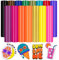 TECKWRAP Confezione da 15 fogli di vinile adesivo permanente, 30,5 x 30,5 cm, colore scuro lucido, per tazze, finestre, decorazioni per la casa e altri progetti fai da te