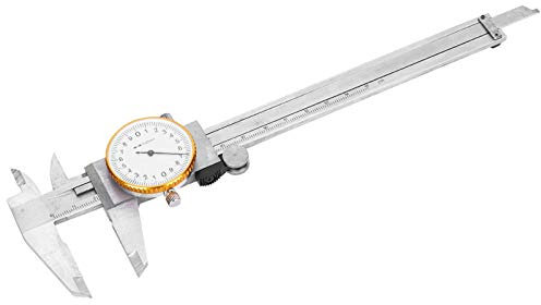 Digital Caliper Vernier Caliper with, 6 Inch/150mm Electronic Caliper Measuring Tool, Premium Large LCD Screen, Auto-Off Feature, High, Clear Display