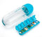 Boîte à médicaments 2 en 1, 7 piluliers + bouteille d'eau en plastique de sport de 600ml