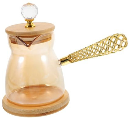 LIFKOME Caffettiera Caffettiere Mini Bollitore Per Il Tè Bollitore Di Birra Al Caffè Caffetteria Caffè Birraio Carafe in Teiera Da Caffè Carafe Del Caffè Brocca Di Latte Bicchiere
