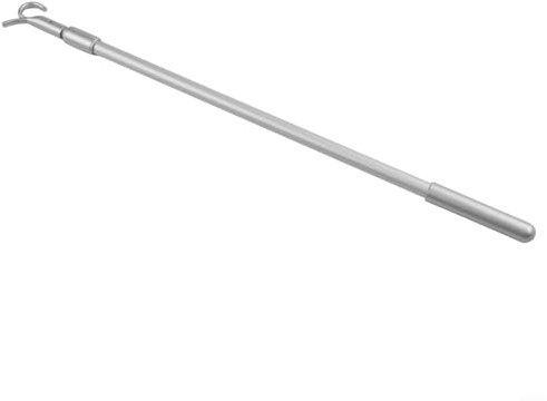 Yuanpgky Teleskopstange für Vorhänge, Aluminium, mit Haken, Dachfenster, Fensteröffner, Stange, Verlängerungsstange für Jalousien, Vorhänge, Länge