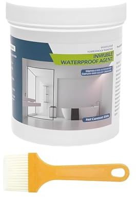 Produit d'Étanchéité Hydrofuge Invisible - Adhésif de Réparation pour Douche - Mastic Etanche Transparent UV Pour Fenetre Mur Carrelage Douche Evier Salle De Bain Sous-Sol
