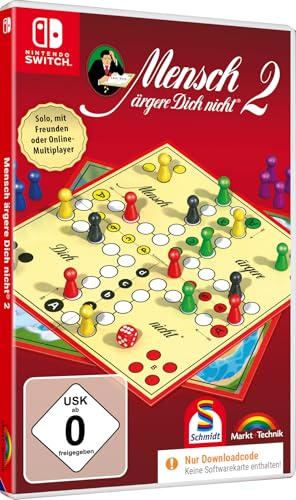 Mensch ärgere dich nicht 2 - Das Original mit Online Multiplayer für Nintendo Switch