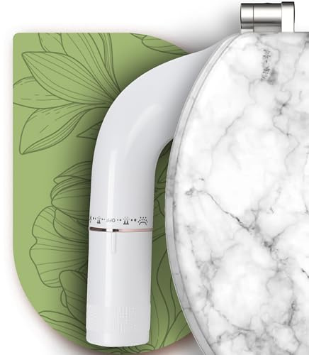 Bidet de Toilette Ultra-Mince – Double Buse Autonettoyante pour Hygiène Intime Complète – Kit Douchette WC Non-Électrique Haute Qualité – Installation Facile [Tuyau 70 cm]