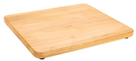 Camco Camper/RV Sink Cover | Features Adjustable Legs w/Non-Slip Feet & Solid Oak Hardwood Top w/Non-Toxic Gloss Finish | Top Measures 13” x 15” | Great for RVs, Campers, Boats & More (43431)