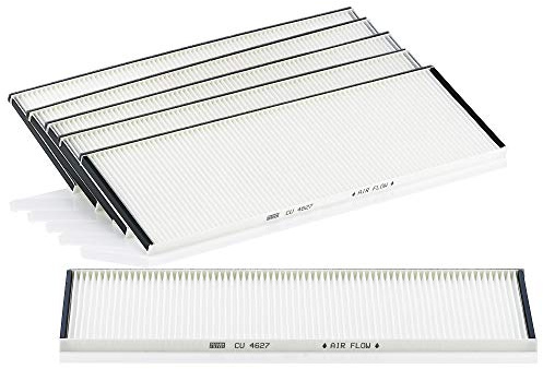 MANN-FILTER CU 4627-6 Cabin Air Filter (set of 6) - for Trucks + Buses | For Trucks & Buses, Dust and Pollen Filtration, Improved Air Quality, Interior Air Protection, True OE Engineering