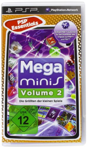Mega Minis Vol. 2: Artic Adventures/Coconut Dodge/Red Bull X - Fighters/Young Thor/Monsters - [Sony PSP]
