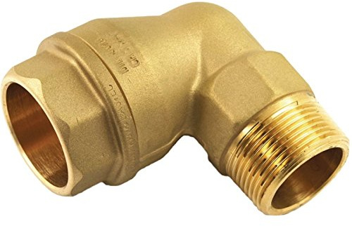 Coude 90° mâle type 121 laiton diamètre 32-26x34 553325