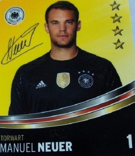 Rewe DFB Sammelkarten EM 2016 Auswahl aus allen 36 und Sammelalbum oder alles komplett (Nr 1 Manuel Neuer)