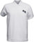 Maan Store Mens Bowling Tshirt Embroidered Bowls Bowling Logo  Polo Shirt, White, XXL