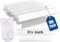 1InTheOffice Transparente Hängeraschen und Einlagen 8,9 x 1,5 cm, 100 Stück (8,9 cm)