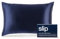 SLIP Queen Maulbeerseide-Kissenbezug, 100% Reine Seide, 55,9 x 76,2 cm, Marineblau, 50,8 x 76,2 cm