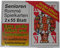 GP SENIOREN ROMME 2X 55 Blatt Spiel Karten französisches Blatt extra große Motive