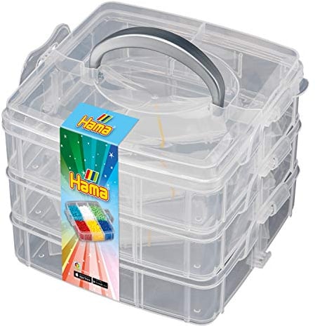 HAMA BEADS Caja de almacenamiento pequeña vacía