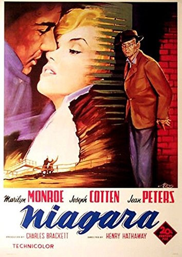 Niagara, Marilyn Monroe (1952) | US Import Filmplakat, Poster [68 x 98 cm]