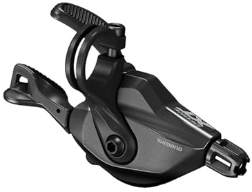 SHIMANO Mando de Cambio MTB XT M8100 Izquierdo 2V Negro, Unisex-Adult, Black, Talla Única