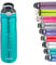 Contigo Unisex Erwachsene Trinkflasche Ashland Autospout mit Strohhalm große BPA-freie Kunststoff Wasserflasche, auslaufsicher, für Sport, Fahrrad, Joggen, Wandern, 720/1200 ml, Scuba, 720 ml