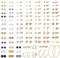 MILACOLATO 93 Paar Ohrringe Damen Set, Ohrstecker Set Edelstahl Für Ohrlöcher Ohrringe für Damen Mädchen Niedliche Einfache Faux Pearl Creolen Mond Sterne CZ Kpop Ohrstecker Gold Schmuck