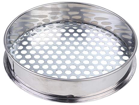 Setaccio Da Giardino Rotante,10 Mm Colino Da Giardino In Acciaio Inox Per , Sassi, Compost, Sabbia, Pietrisco E Semenza | Accatastabile | Robusto