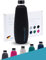 SodaNature® | Premium Schutzhülle für SodaStream Duo Glasflaschen | Hochwertige Neopren Hülle mit 24H+ Cooling Effekt & Bruchschutz | Zubehör für Sport & unterwegs (Schwarz)
