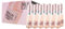 BRILLA Prosecco DOC Rose BRILLINO! Fruttato, Made in Italy (Veneto), Box 24 Bottiglie x 200 ml, Alcol 11% - 4800 ml