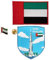 A-ONE 3 Stück – Dubai Burj Khalifa Patch + UAE Flagge Reversnadel und Stickerei, höchste Architektur Sovenir, Dubai Sehenswürdigkeit, Kleidung zum Aufnähen oder Aufbügeln, kreative Brosche Nr. 255B