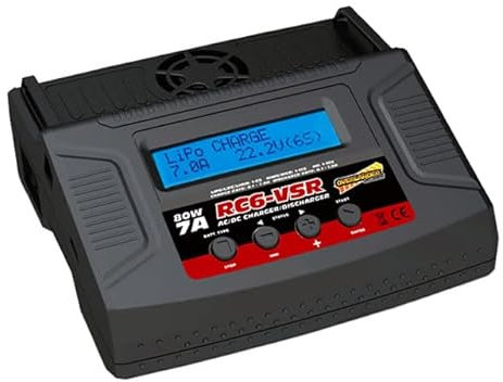 Overlander RC6-VSR 80w 7A Output AC/DC LiPo, Li-Ion, LiFe, NiMh, and PB Charger