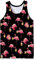 Loveternal Flamingo Bier Tank Tops 3D Druck T-Shirt Achselshirts Workout Muscle Shirt Tee Ärmelloses Shirt L