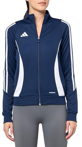 adidas Women's Tiro 24 Training Jacket, Team Navy Blue/White, X-Large