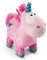 NICI Kuscheltier Einhorn Midnight Floral 13cm stehend
