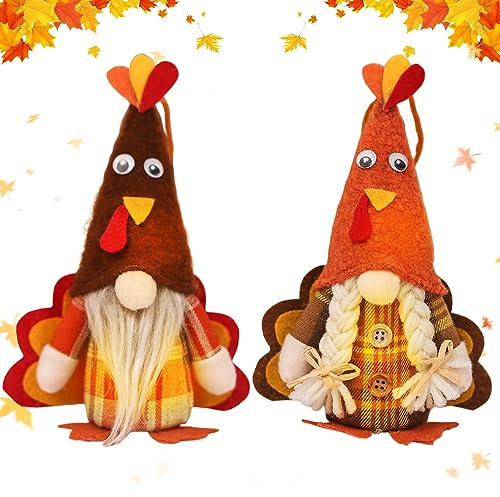 Weihnachten Deko Wichtel Figuren mit LED Licht Wichtel Zwerg Figur,2 Stück Eule Weihnachtszwerg Plüsch Beleuchtete Wichtel Handgemachte Weihnachtswichtel Gnom für Weihnachten Deko (02)