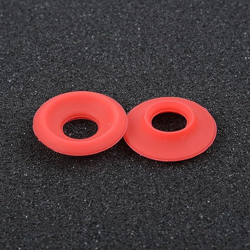 Rondelles de bouchon de bouteille à rabat, jeu de joints en caoutchouc de silicone pour bouchon de bouteille pivotant, rouge, 25 pièces