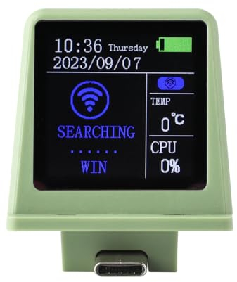 EPOMAKER RT100 Mini-Bildschirm, intelligent, für mechanische Tastatur RT100 (grün)