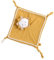 Sauthon Doudou bébé Mouchoir | Peluche bébé | Collection Sunlight | Doudou Naissance | Cadeau Naissance